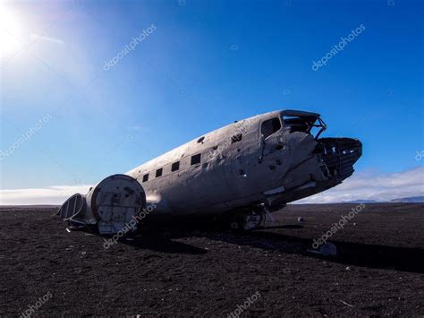 Wreck of US military plane — Stock Photo © paradoxdes #53313709