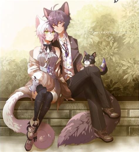 Anime Werewolf Girl And Boy