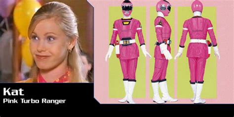 Katherine Hillard, Pink Turbo Ranger - Power Rangers Turbo