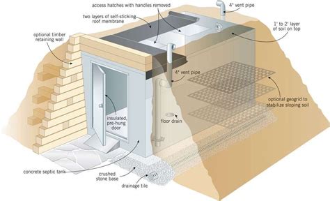 DIY Root Cellar Plans | Root cellar plans, Root cellar, Concrete septic tank