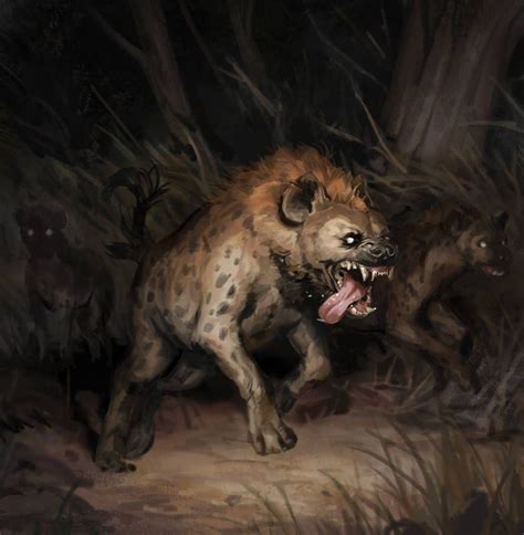 Hyena by https://www.deviantart.com/eedenartwork on @DeviantArt | Hyena, Animals artwork, Animal art