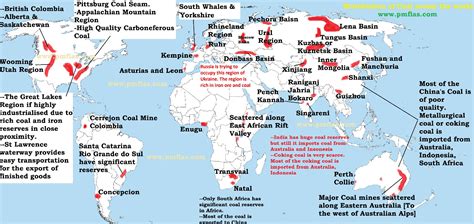 Distribution of Coal across the World - PMF IAS