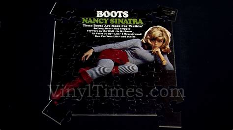 Nancy Sinatra "Boots" Album Cover Jigsaw Puzzle - VinylTimesVinylTimes