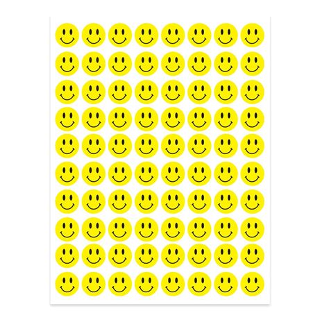 Small Smiley Face Stickers | Stickers for Kids | Hygloss Products