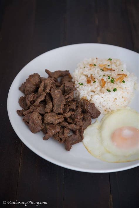 Tapsilog Recipe | Recipe | Tapsilog, How to cook beef, Meal time