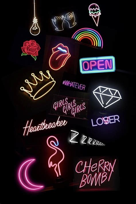 Neon Sign Aesthetic Wallpapers - Wallpaper Cave