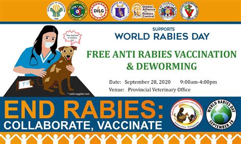 FREE ANTI RABIES VACCINATION & DEWORMING | Cavite