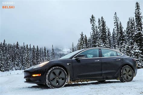 These 'Tesla Model 3 in Snow' photos will send chills down your spine | Tesla model, Tesla ...