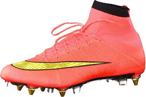 Nike Mercurial Superfly SG-Pro Mens Football Boots 641860 Soccer Cleats (UK 7 US 8 EU 41, Pink ...