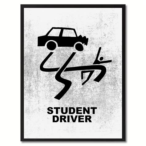 Student Driver Sign Printable - Printable Calendars AT A GLANCE