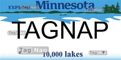 Minnesota License Plate Lookup - TagNap