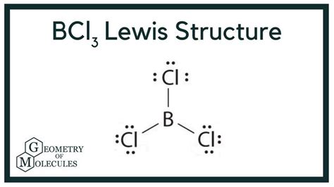 BCl3 Lewis Structure (Boron Trichloride) | Math, Molecules, Lewis