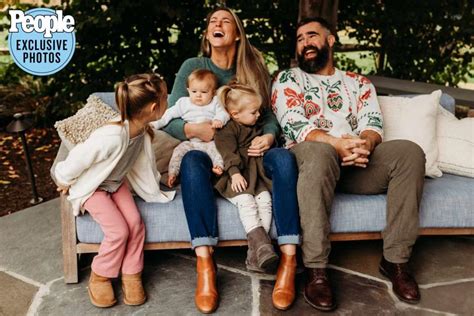 Jason Kelce and Wife Kylie Debut Their Family Holiday Card - Including ...