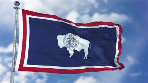 Wyoming State Flag | Veterans Flag Depot