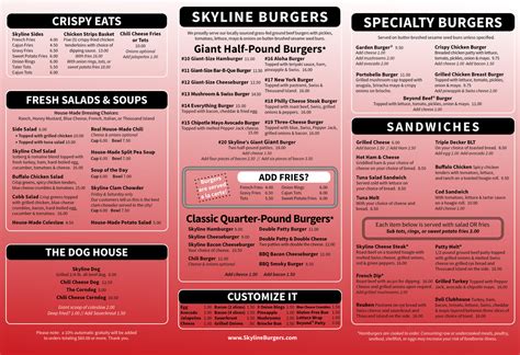 Burger Spot Garden City Menu | Fasci Garden