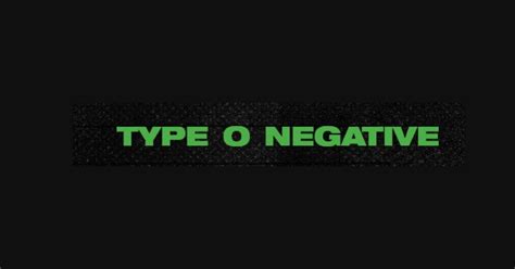 MUSIC Type O Negative | Official Store