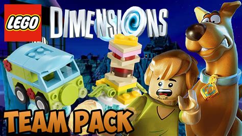 LEGO Dimensions: Scooby Doo - Team Pack - Free Roam + Unboxing (71206) - YouTube