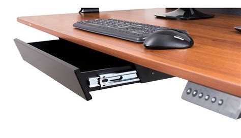 Stand Up Desk Store Add-On Office Sliding Under-Desk Drawer Storage Organizer for Standing Desks ...