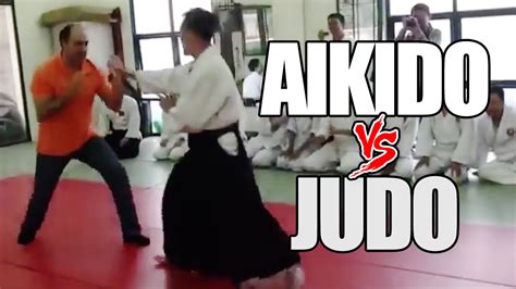 Aikido vs Judo - YouTube