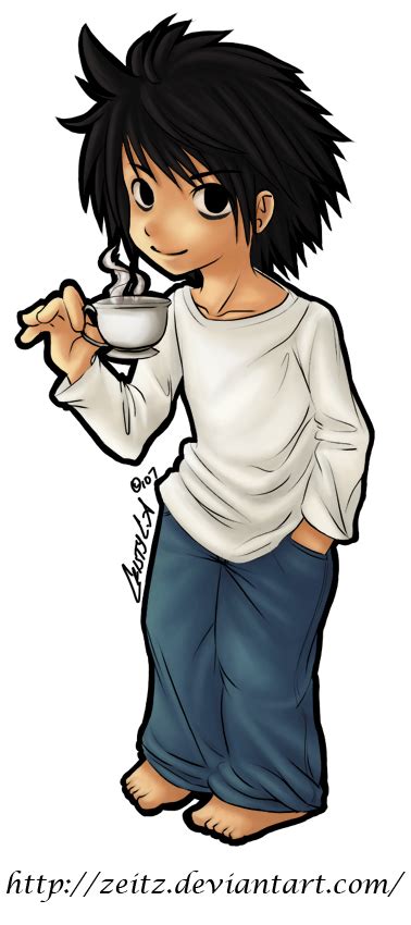 L Lawliet Chibi by Zeitz on DeviantArt