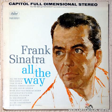 Frank Sinatra – All The Way (1962) Vinyl, LP, Compilation, Stereo ...