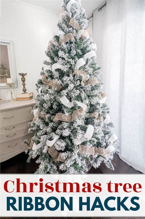 How to Put Ribbon on a Christmas Tree: The Best and Easiest Method