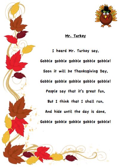 I Almost Forgot Thanksgiving » GRADE ONEDERFUL