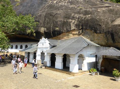 Historic Cave Temple in Sri Lanka Editorial Stock Photo - Image of ...