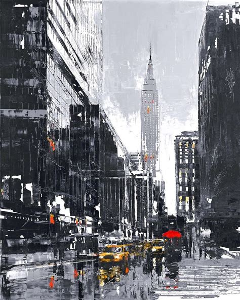 Paul Kenton | Cityscape art, City art, New york painting