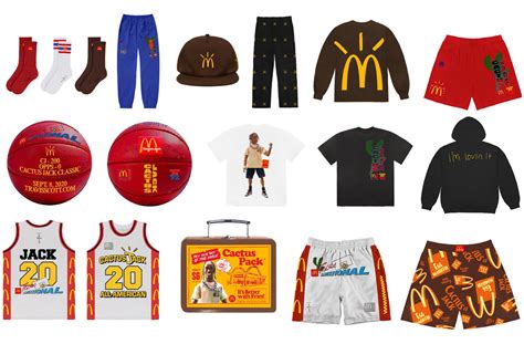 Fans React To Travis Scott And McDonald's Eclectic Merch Drop