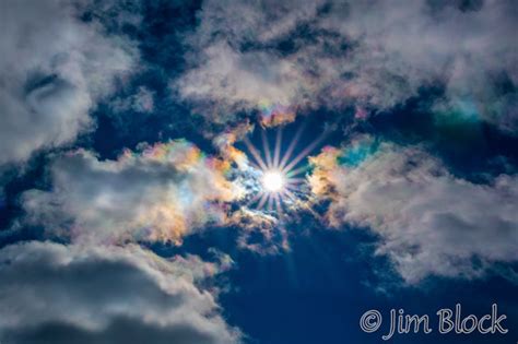 Iridescent Clouds after clearing spring snow storm – Jim Block Photography