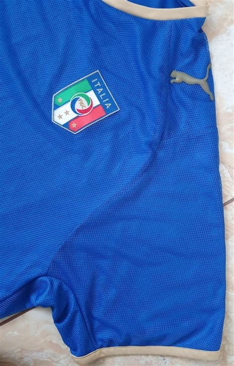 Original Italy National Football Team Home Shirt Jers… - Gem