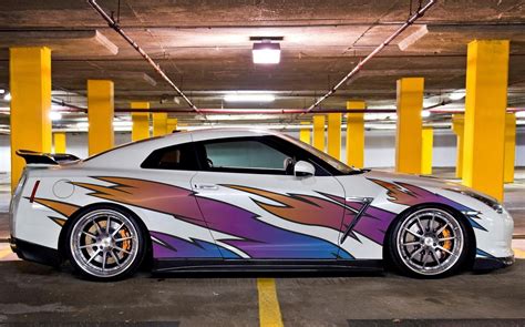 Flames Car Side Wrap Vinyl Sticker Fiery Rugged Stripes Custom | Etsy