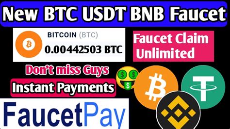 Free Bitcoin Faucet Site || New USDT Faucet || New BNB Faucet ...