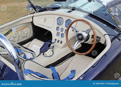 Ac Cobra Ford Shelby Interior Editorial Stock Photo - Image of classics ...