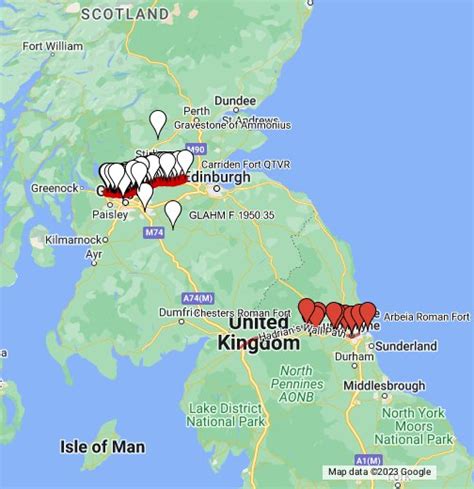 Antonine Wall Map