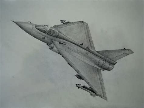 Indian LCA - Tejas -pencil- | Indian fighter planes, Army drawing, Portrait sketches
