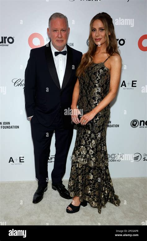 Paul Kemsley and Dorit Kemsley attend the Elton John AIDS Foundation's ...