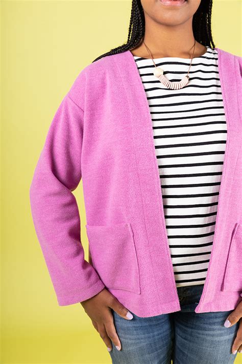 Tilly and the Buttons: Introducing the Nora Cardigan Add-On Pattern!