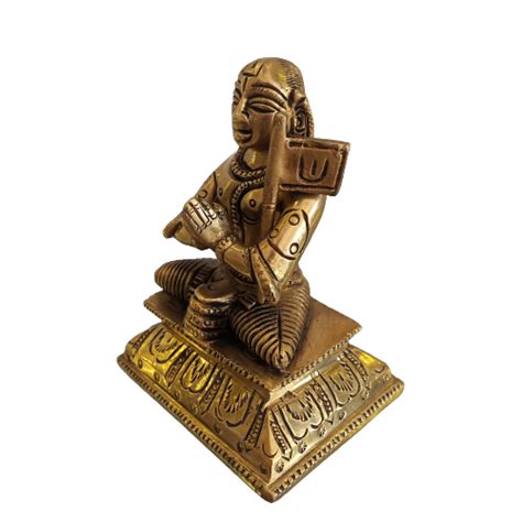 Brass Ramanujar statue, Size: Lwh- 2.8*2.2*3.8 at Rs 1540 in Coimbatore