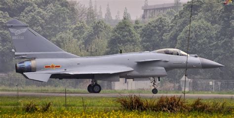 J-10B fighter jet of the People's Liberation Army Air Force (PLAAF ...