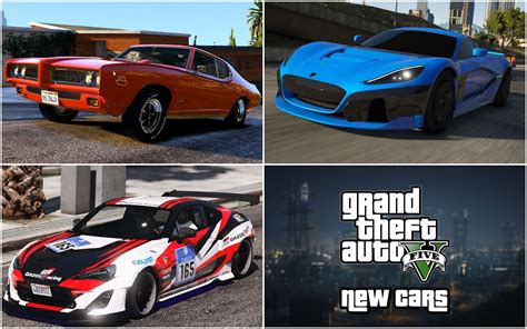 3 possible vehicles that could be added to GTA 5 PS5 edition