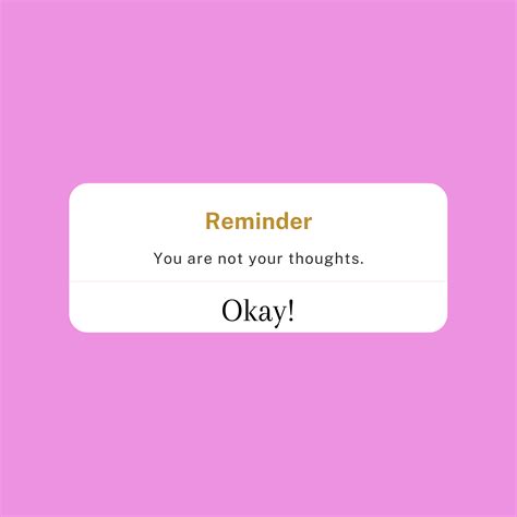 YOU ARE NOT YOUR THOUGHTS | Mindfulness coach, Stronger than you think, Thoughts