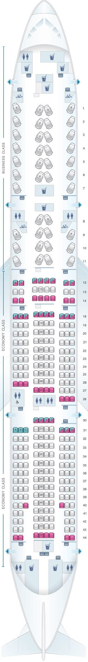 Air Canada Boeing 777 200 Seating Chart - Chart Walls