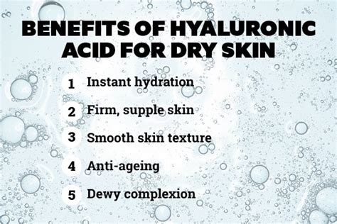 5 benefits of hyaluronic acid for dry skin | Be Beautiful India