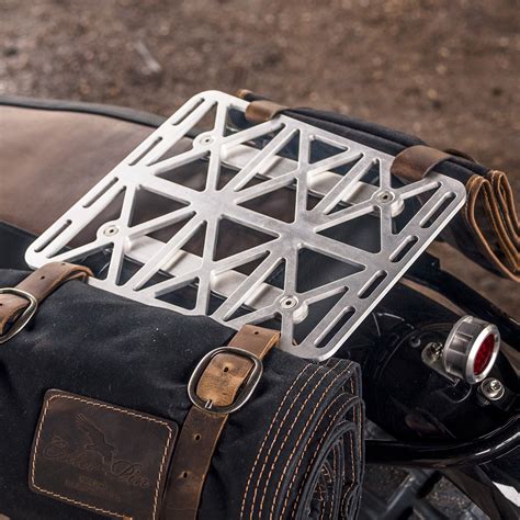 CNC Universal Motorcycle Luggage Rack | Analog Motorcycles