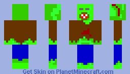 My zombie Minecraft Skin