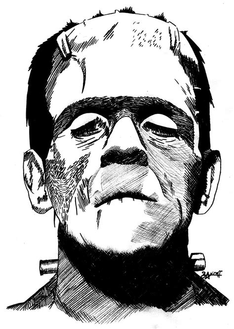 Boris Karloff as Frankenstein's Monster by ZacharyFeore on DeviantArt