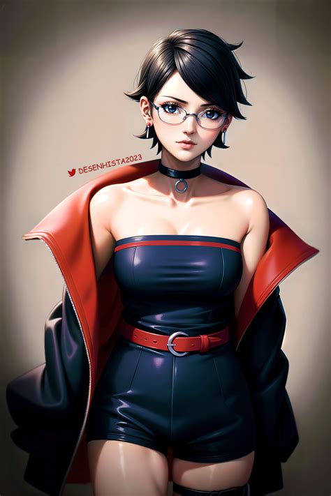 ArtStation - Sarada Uchiha (Boruto Time Skip) 4K