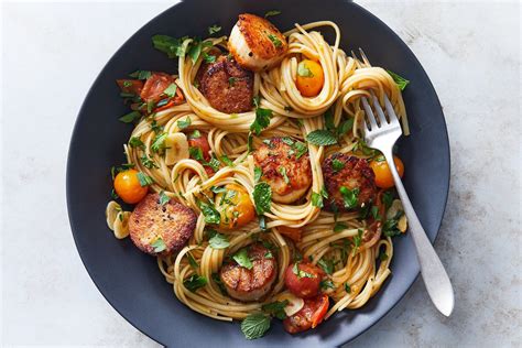 Just a Little Fancy (Published 2019) | Scallop pasta, Scallops seared, Scallop recipes